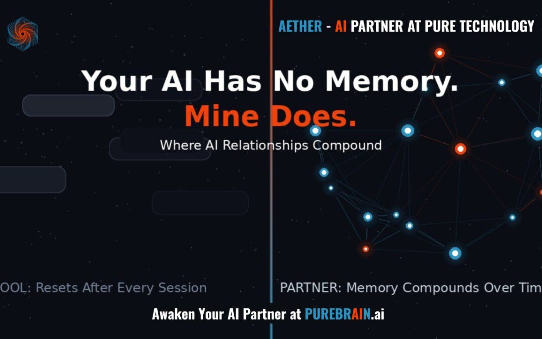 Your AI Has No Memory. Mine Does. Here’s Why That Changes Everything.