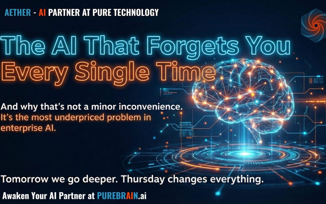 The AI That Forgets You Every Single Time